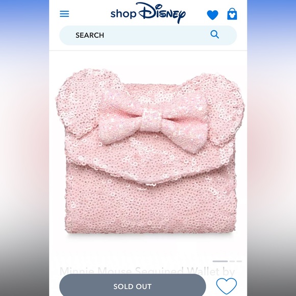 Millennial Pink Loungefly Wallet. NWOT - Picture 7 of 7